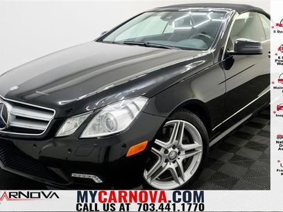 Used 2011 Mercedes-Benz E 550 Cabriolet