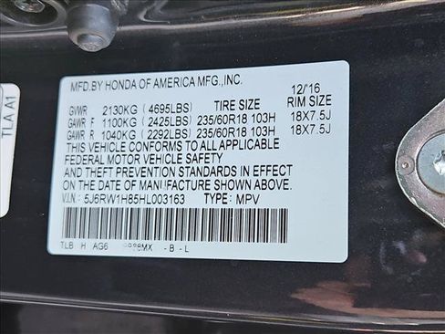 Used 2017 Honda CR-V EX-L image 25