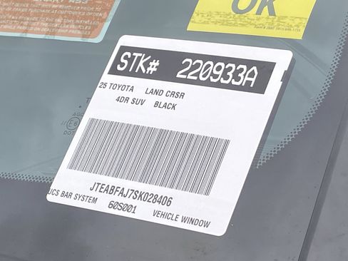 Certified 2025 Toyota Land Cruiser 1958 image 31