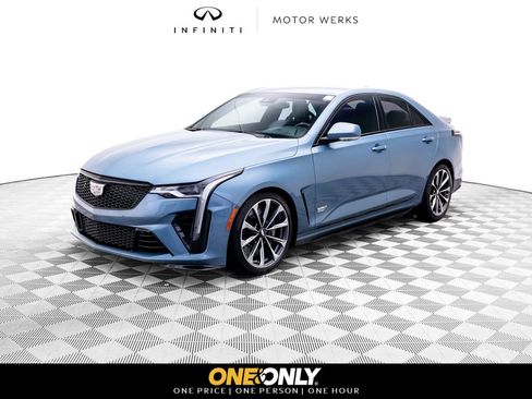 Used 2024 Cadillac CT4 V Blackwing w/ Driver Assist Package RWD image 1