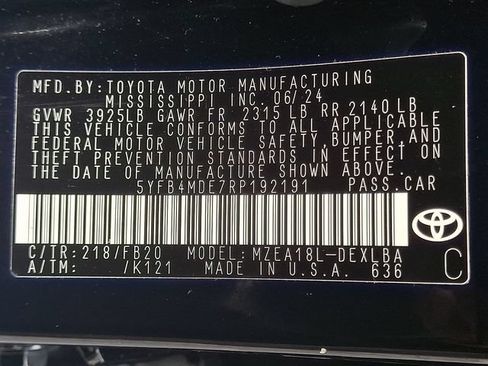 Used 2024 Toyota Corolla LE FWD image 26