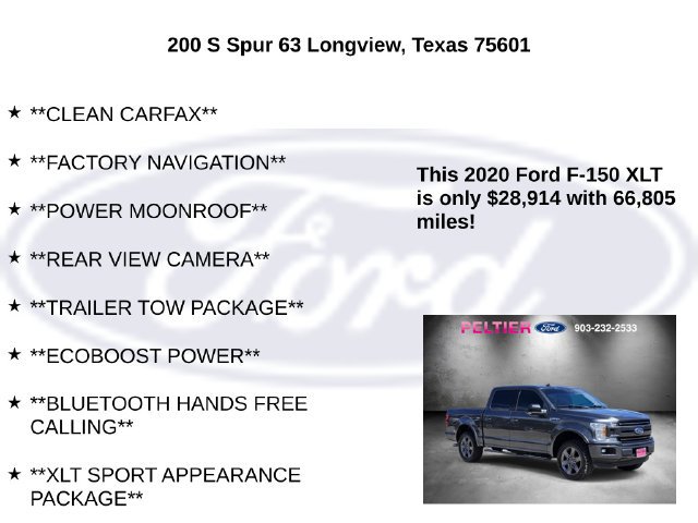 Certified 2020 Ford F150 XLT w/ Equipment Group 302A Luxury RWD image 5