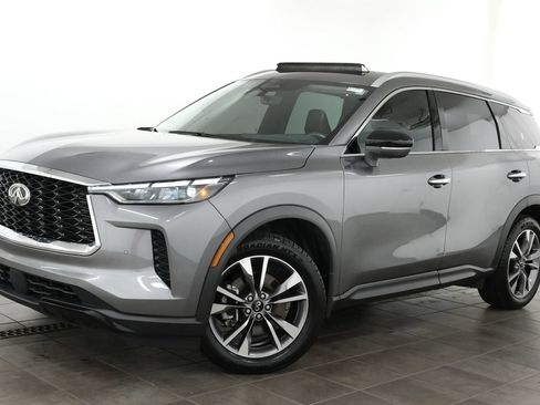 Used 2023 INFINITI QX60 Luxe w/ Cargo Package FWD image 1