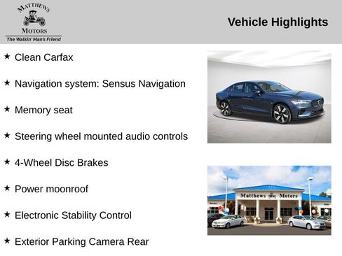 Used 2024 Volvo S60 T8 Plus w/ Protection Package Premier AWD/4WD image 14