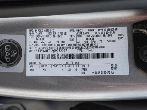 Used 2022 Ford F250 Lariat w/ Tremor Off-Road Package AWD/4WD image 38