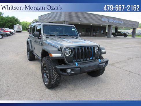 Used 2021 Jeep Wrangler Unlimited Rubicon 4xe w/ Steel Bumper Group AWD/4WD image 24