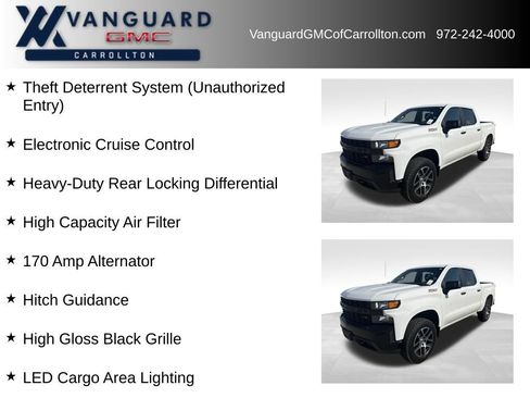 Used 2019 Chevrolet Silverado 1500 Custom Trail Boss w/ Custom Convenience Package AWD/4WD image 4