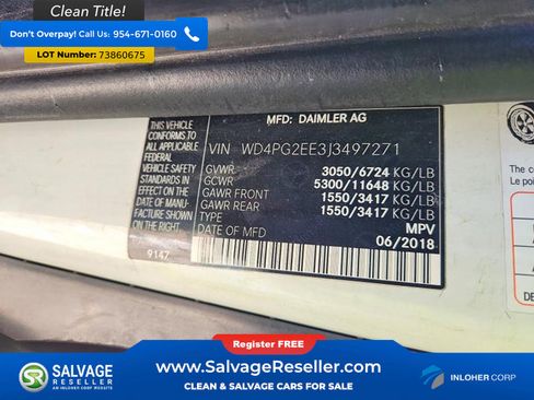 Used 2018 Mercedes-Benz Metris Passenger image 17