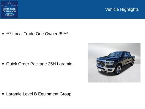 Used 2021 RAM 1500 Laramie AWD/4WD image 2