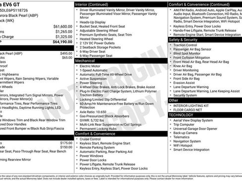 Certified 2023 Kia EV6 GT image 10