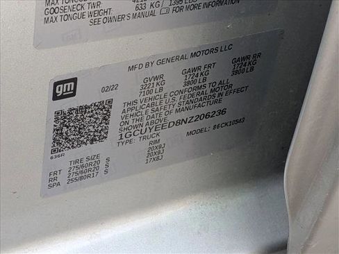 Used 2022 Chevrolet Silverado 1500 RST w/ Safety Package image 16