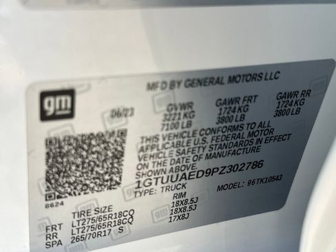 Used 2023 GMC Sierra 1500 Pro w/ Pro Value Package image 23