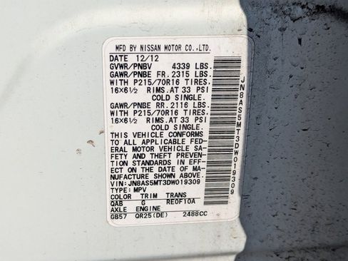 Used 2013 Nissan Rogue S image 14