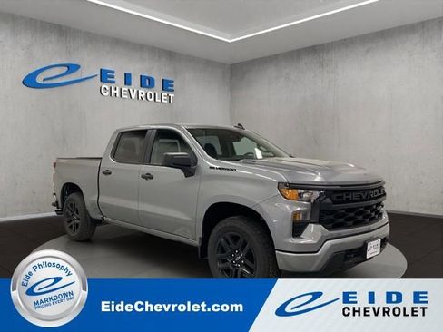 New 2026 Chevrolet Silverado 1500 Custom w/ Turbomax Blackout Package AWD/4WD image 1