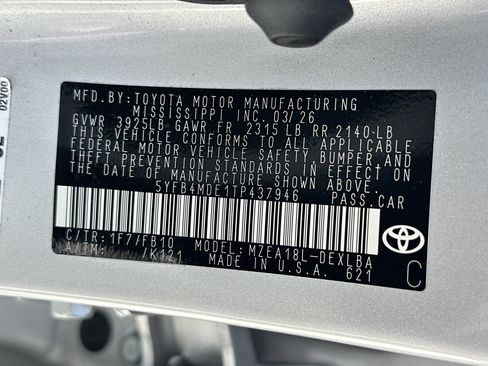 Used 2026 Toyota Corolla LE FWD image 35