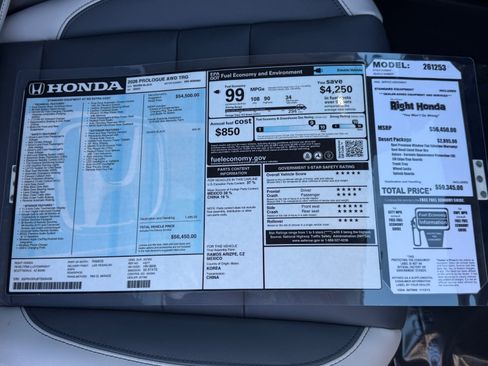 New 2026 Honda Prologue Touring image 22