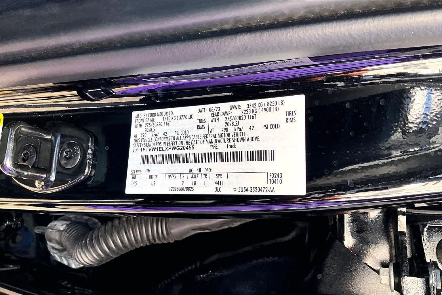 Certified 2023 Ford F150 Lightning XLT w/ Equipment Group 312A High AWD/4WD image 33