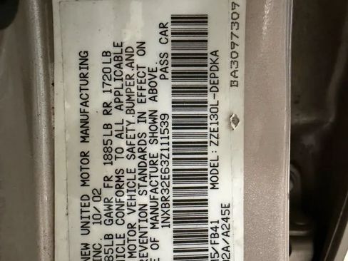 Used 2003 Toyota Corolla FWD image 17