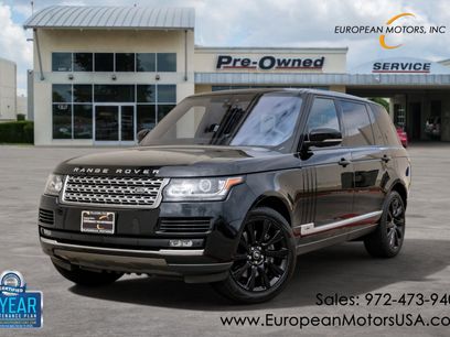 Used 2017 Land Rover Range Rover Long Wheelbase Supercharged