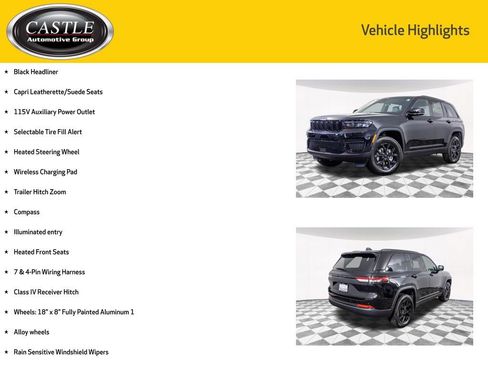 New 2025 Jeep Grand Cherokee Altitude w/ Trailer Tow Package image 11