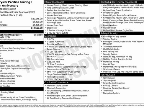 Used 2019 Chrysler Pacifica Touring-L image 8