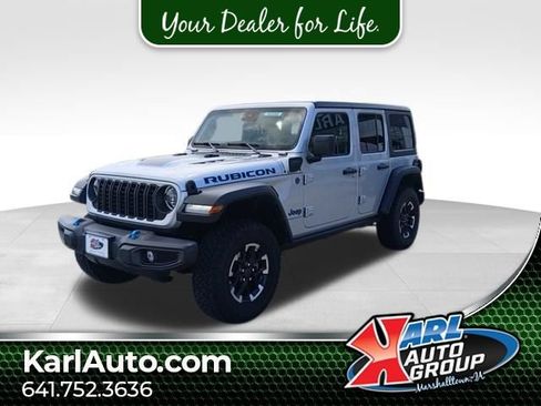 Used 2024 Jeep Wrangler Unlimited Rubicon 4xe AWD/4WD image 1