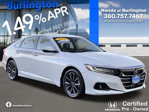 Certified 2021 Honda Accord EX-L image 10