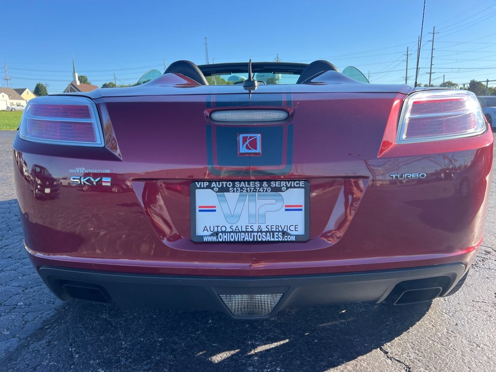 Used 2009 Saturn Sky Red Line Ruby Red RWD image 6