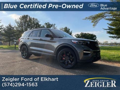 Certified 2023 Ford Explorer ST w/ Equipment Group 401A AWD/4WD image 1