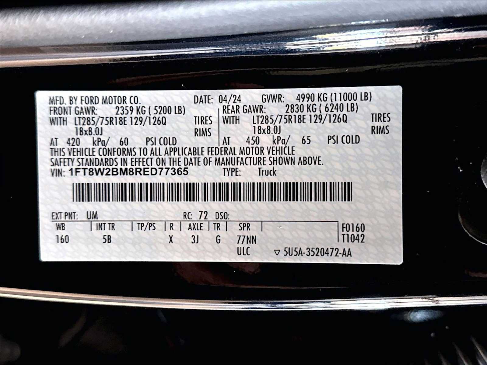 Used 2024 Ford F250 Lariat w/ Lariat Ultimate Package AWD/4WD image 39