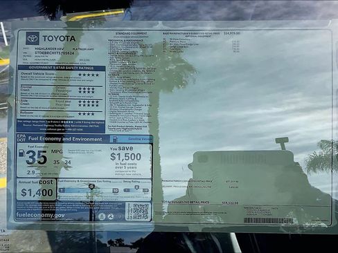 New 2026 Toyota Highlander Platinum image 22