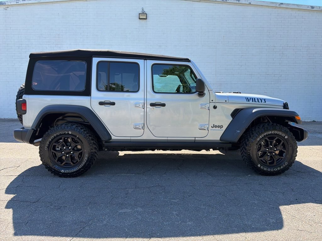 Used 2023 Jeep Wrangler 4WD Unlimited Willys w/ Cold Weather Group image 1