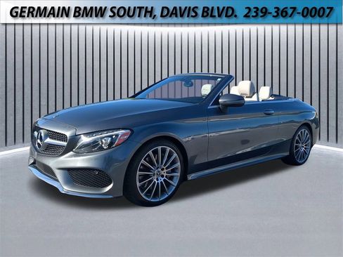 Used 2018 Mercedes-Benz C 300 Cabriolet w/ AMG Line image 1