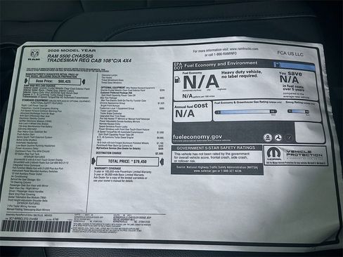 New 2026 RAM 5500 Tradesman image 21