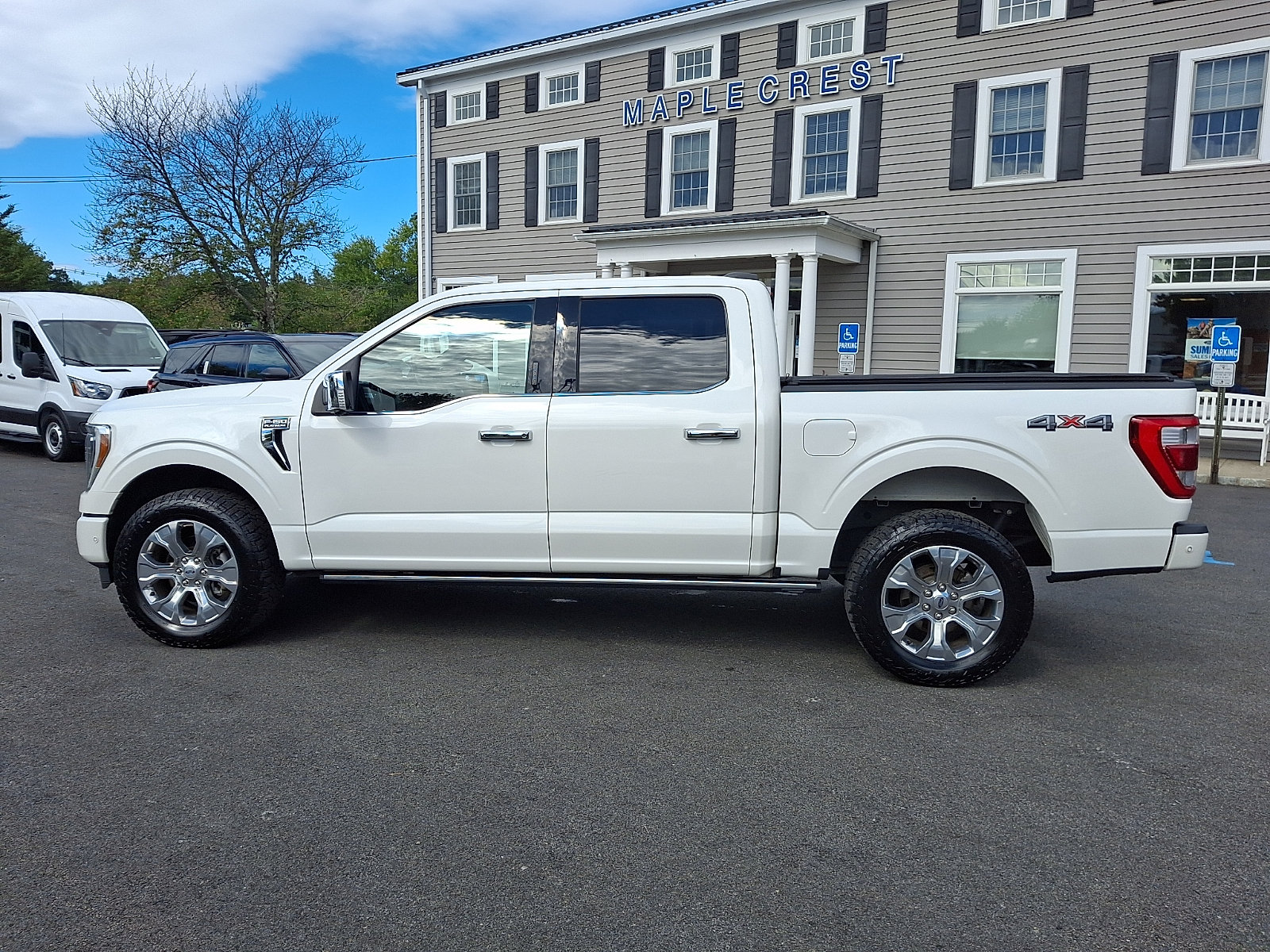 Certified 2021 Ford F150 Platinum w/ Equipment Group 701A High AWD/4WD image 8