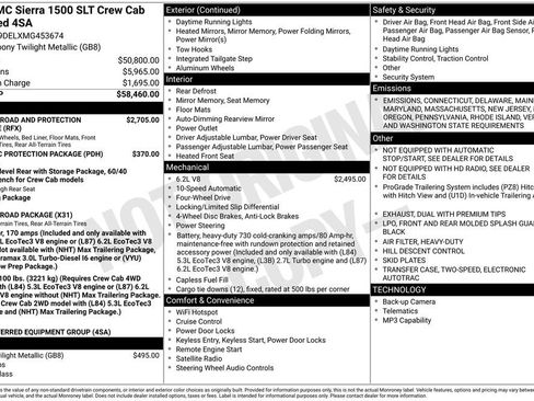 Certified 2021 GMC Sierra 1500 SLT image 13