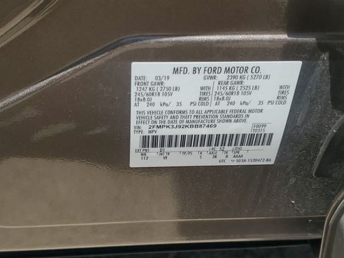 Used 2019 Ford Edge SEL w/ Equipment Group 201A FWD image 27