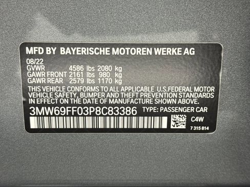 Used 2023 BMW 330i Sedan w/ Driving Assistance Package image 20