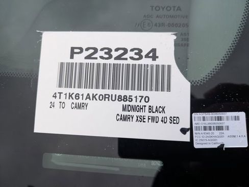 Used 2024 Toyota Camry XSE image 35