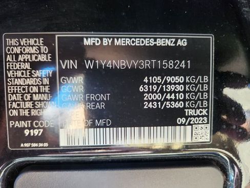 Used 2024 Mercedes-Benz Sprinter 2500 w/ Acoustic Package image 29