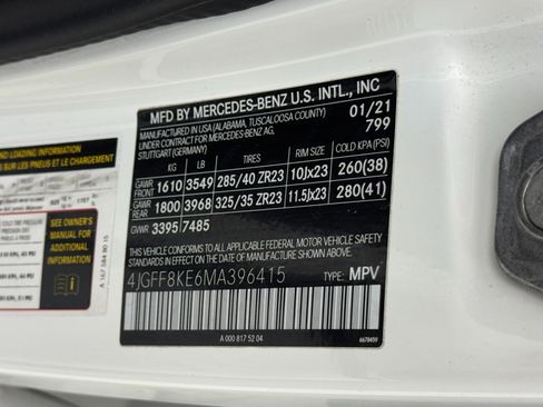 Used 2021 Mercedes-Benz GLS 63 AMG 4MATIC image 56