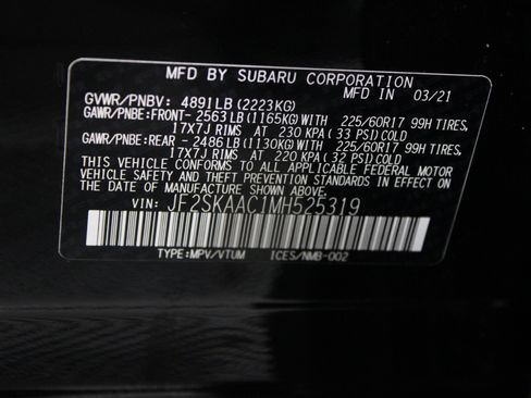 Used 2021 Subaru Forester AWD/4WD image 37