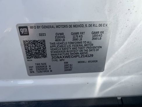 Certified 2023 Chevrolet Equinox RS w/ RS Leather Package AWD/4WD image 34