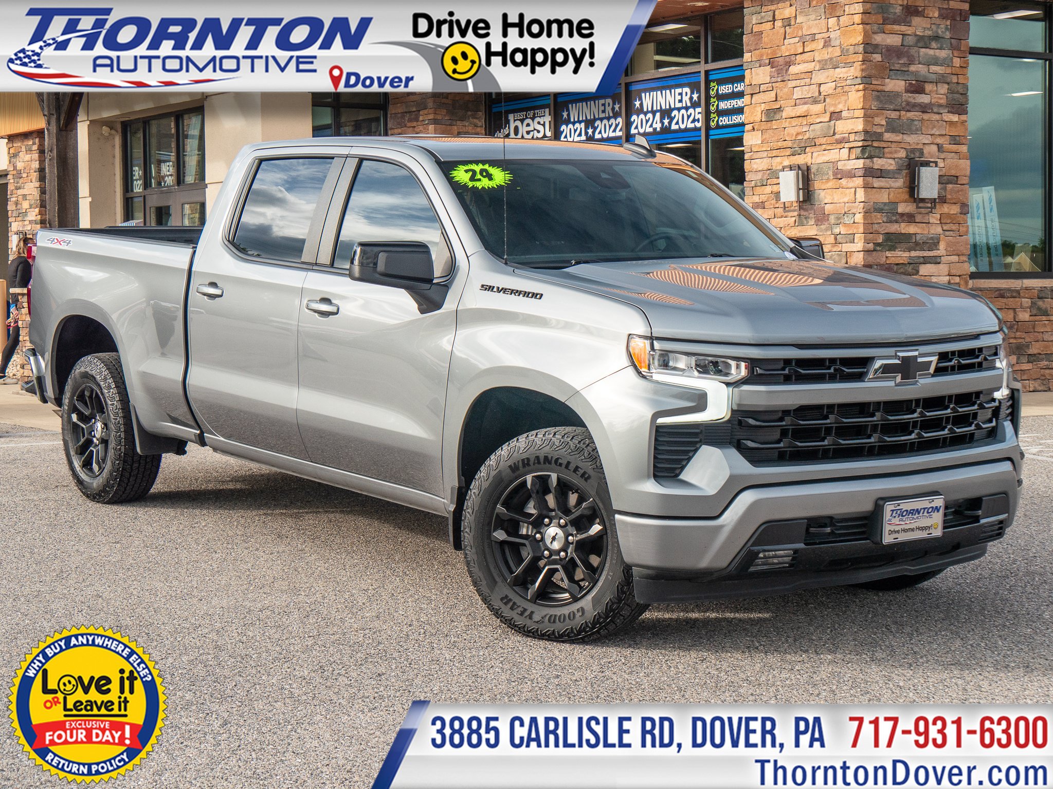 Used 2024 Chevrolet Silverado 1500 RST w/ Protection Package AWD/4WD image 1