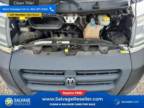 Used 2018 RAM ProMaster 3500 w/ Interior Convenience Group FWD image 16