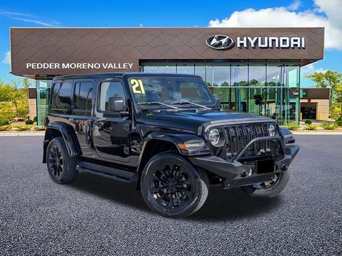 Used 2021 Jeep Wrangler Unlimited Sahara w/ Safety Group image 2