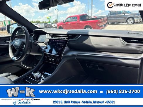 Certified 2023 Jeep Grand Cherokee L Overland w/ Luxury Tech Group IV AWD/4WD image 37