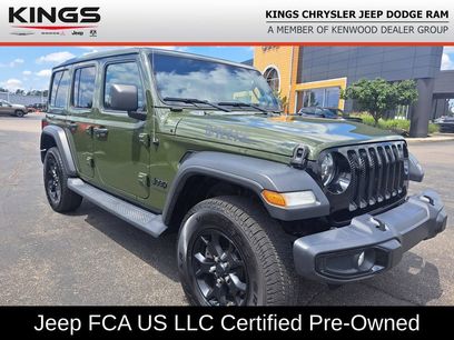 Certified 2021 Jeep Wrangler Unlimited Sport