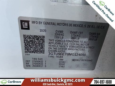 Certified 2021 GMC Sierra 1500 Denali w/ Denali Ultimate Package image 35