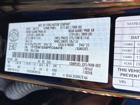 Used 2023 Ford F150 Tremor w/ Equipment Group 402A High AWD/4WD image 18
